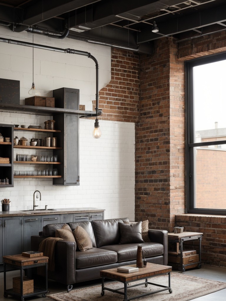 industrial-living-room-ideas-urban-edgy-aesthetic-showcasing-exposed-brick-walls-metal-accents-vintage-furniture-pieces