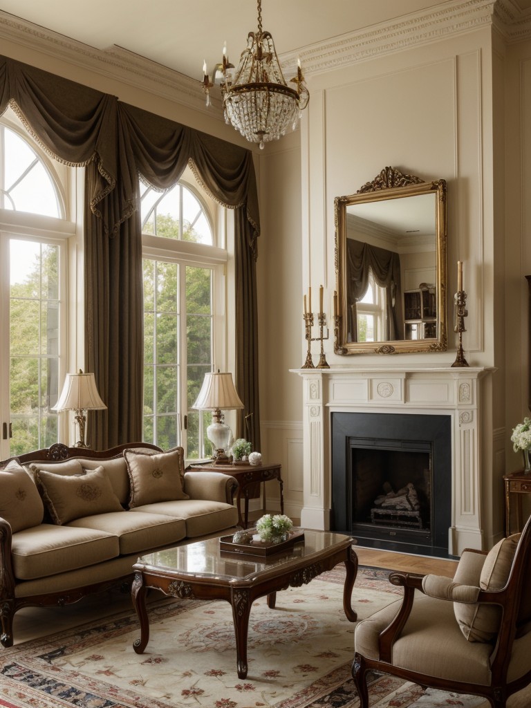 traditional-living-room-ideas-classic-elegance-timeless-charm-featuring-rich-colors-ornate-details-antique-furniture