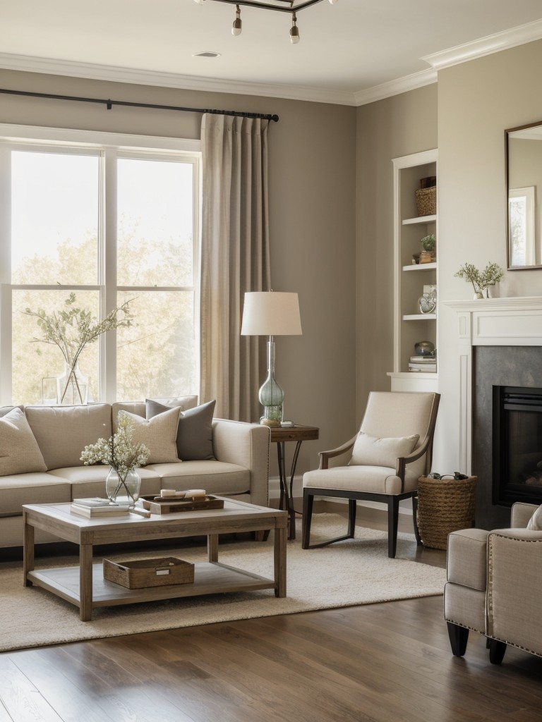 transitional-living-room-ideas-mix-traditional-contemporary-elements-using-neutral-color-scheme-statement-lighting-streamlined-furniture