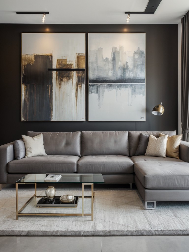 contemporary-living-room-ideas-bold-artwork-statement-furniture-sleek-metallic-accents-modern-touch