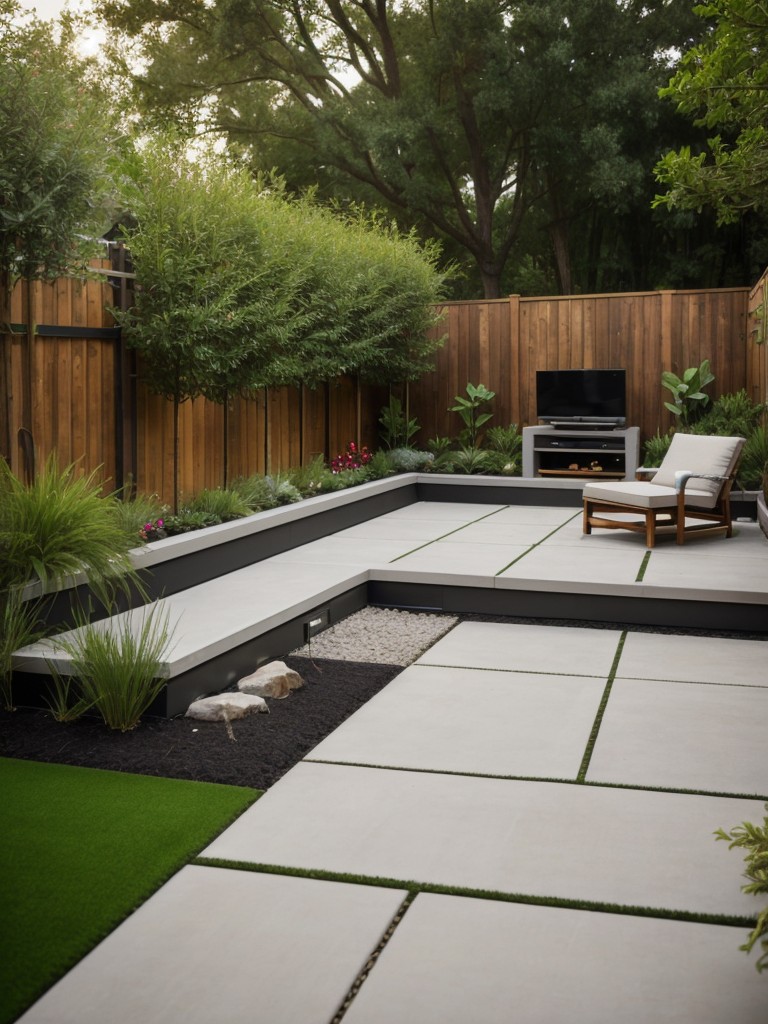 low-maintenance-backyard-ideas-artificial-turf-potted-plants-automated-irrigation-system-stress-free-outdoor-space