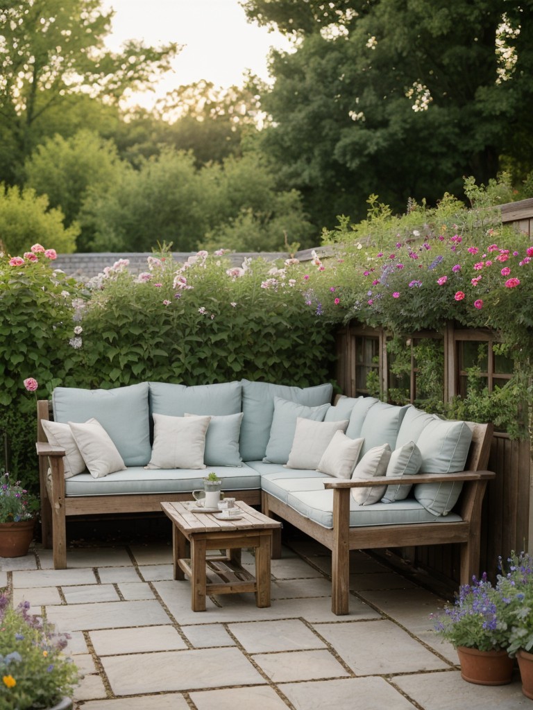 cottage-garden-backyard-whimsical-flower-beds-rustic-decor-elements-charming-seating-area