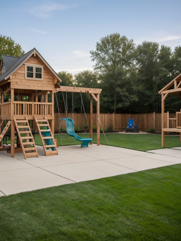 family-friendly-backyard-playset-swing-set-children-spacious-lawn-games-bbq-area-outdoor-meals