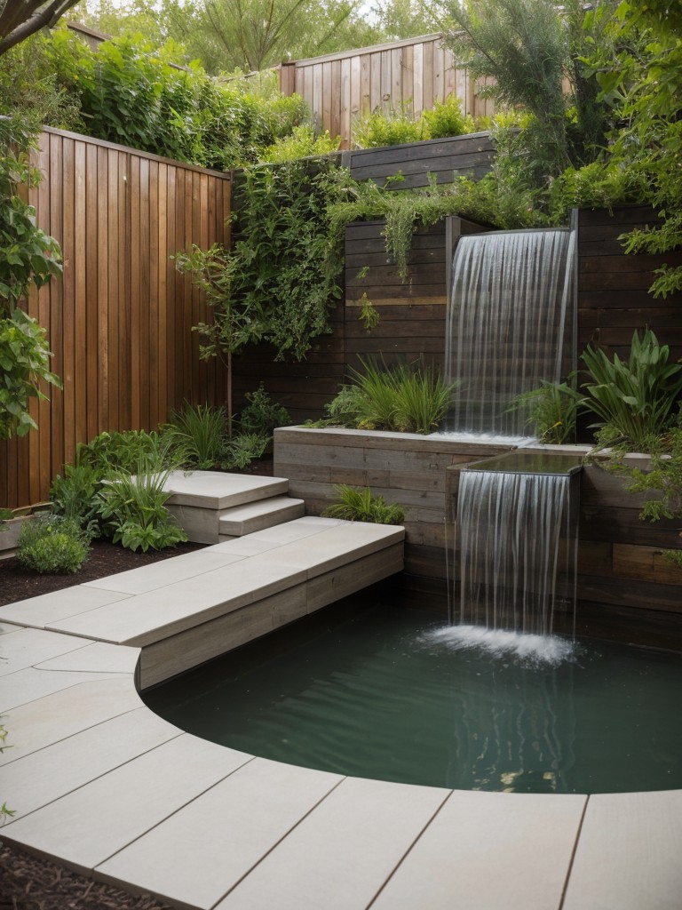 small-backyard-oasis-vertical-garden-built-seating-cascading-water-feature-serene-compact-outdoor-retreat