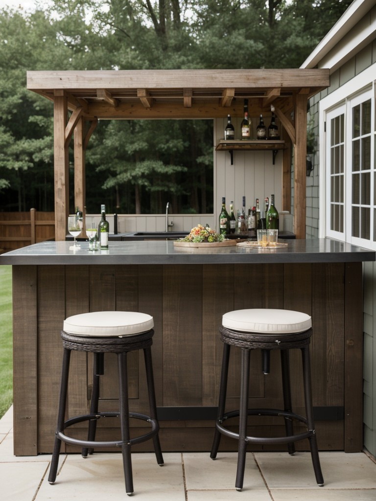 backyard-bar-ideas-outdoor-entertaining-including-built-bar-counter-stylish-bar-stools