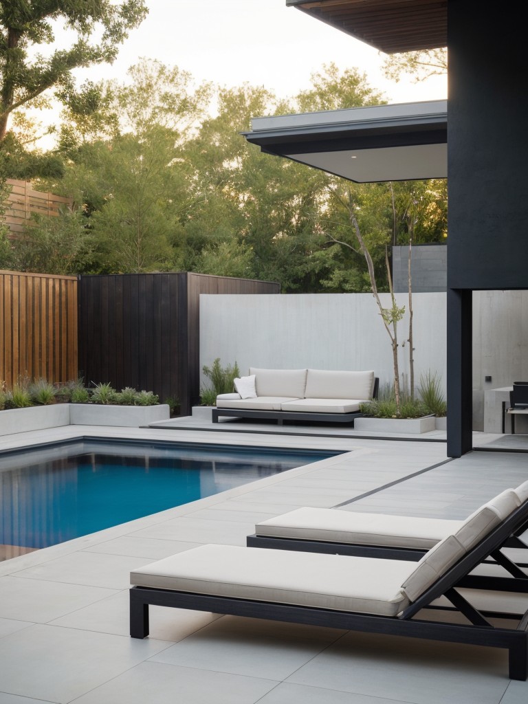 contemporary-backyard-design-sleek-outdoor-furniture-minimalist-landscaping-geometric-pool