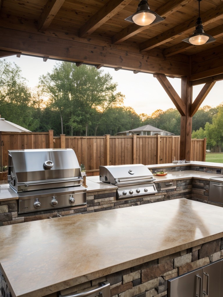 build-versatile-outdoor-kitchen-built-grill-countertop-space-seating-to-make-cooking-entertaining-breeze