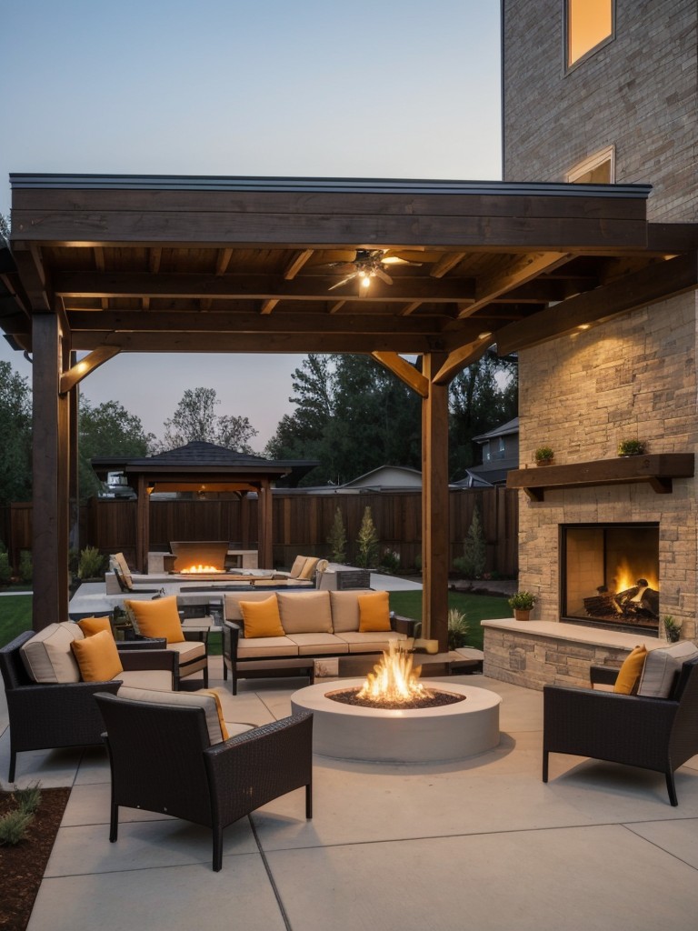 create-outdoor-entertainment-area-complete-fireplace-fire-pit-cozy-seating-built-speakers-modern-backyard-oasis