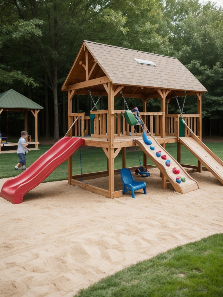 create-play-area-kids-sandbox-swing-set-climbing-wall-to-encourage-outdoor-play-creativity