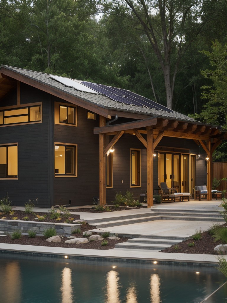 incorporate-sustainable-eco-friendly-design-elements-such-solar-powered-lighting-rainwater-collection-systems-into-your-backyard