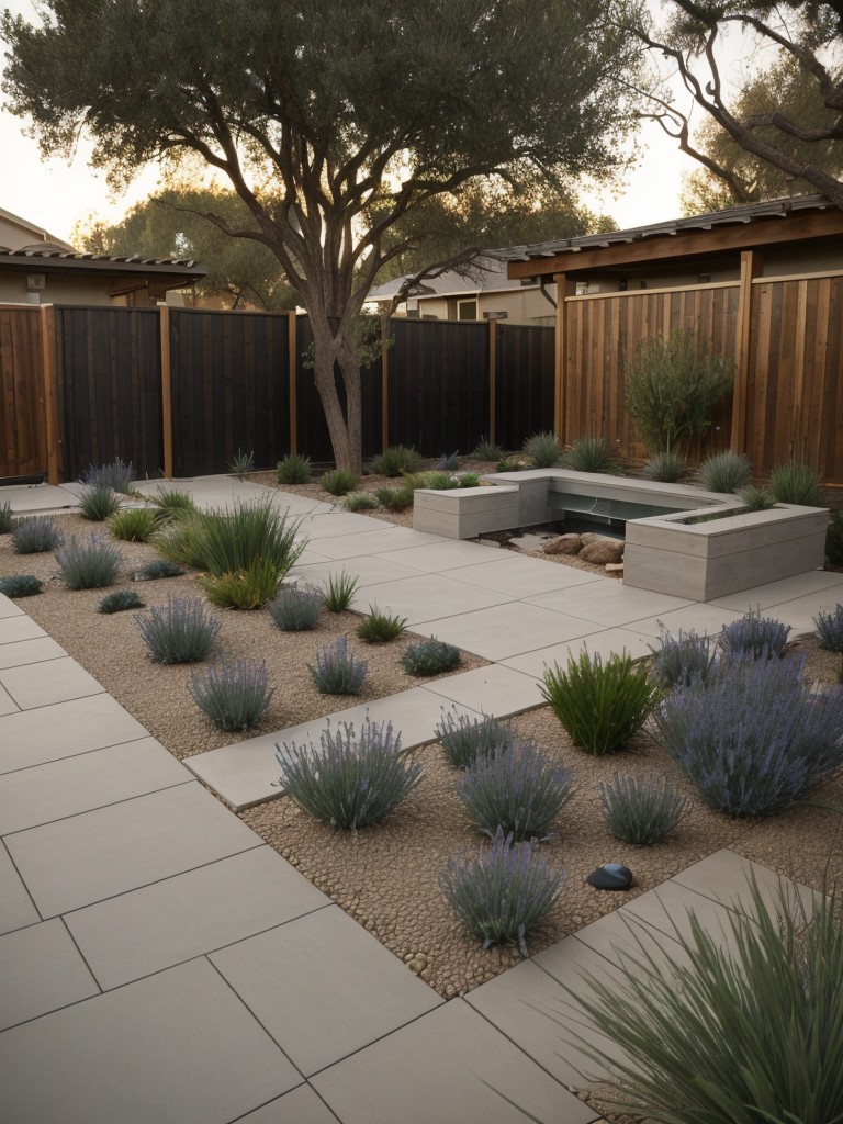 drought-tolerant-backyard-design-ideas-native-plants-artificial-turf-rainwater-harvesting-system-eco-friendly-low-maintenance-outdoor-space