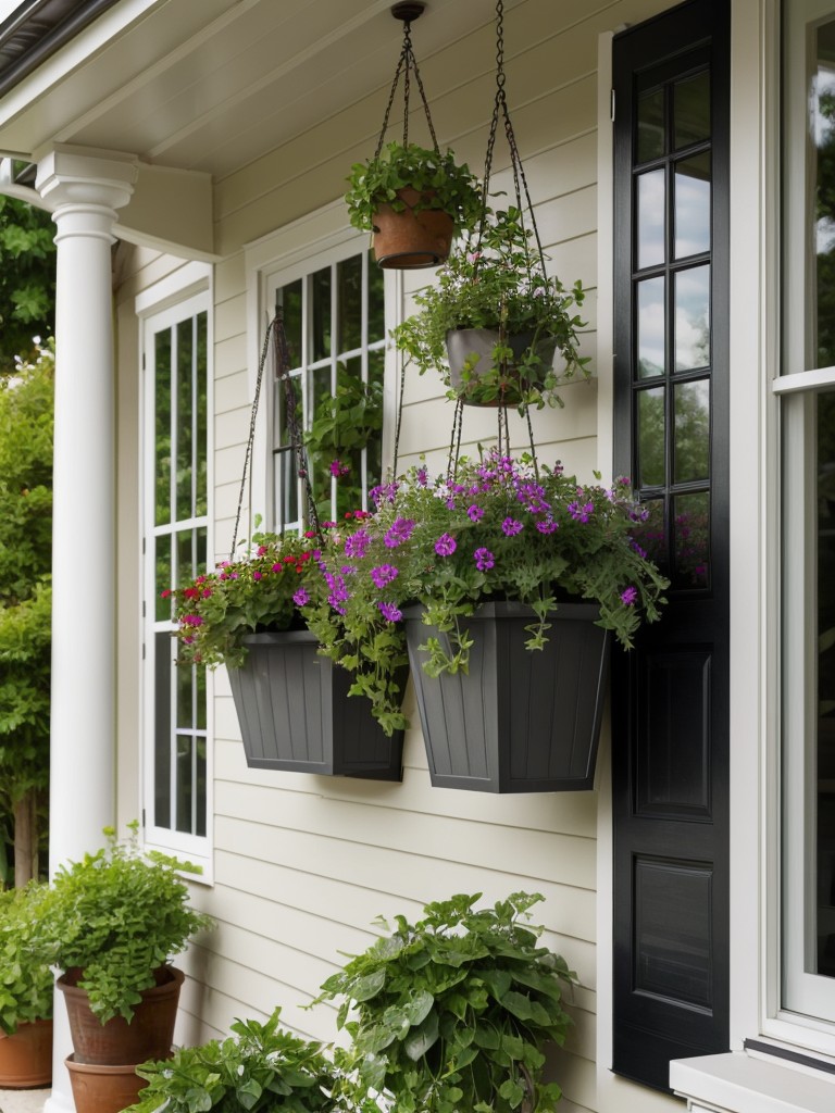 utilize-potted-plants-hanging-baskets-to-add-greenery-color-without-taking-up-too-much-space