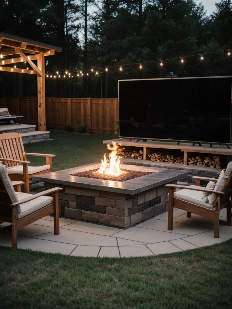 incorporate-diy-projects-like-homemade-fire-pit-outdoor-movie-theater-entertainment-budget