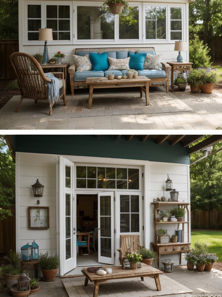 utilize-thrift-store-finds-repurposed-materials-to-create-unique-outdoor-furniture-decor