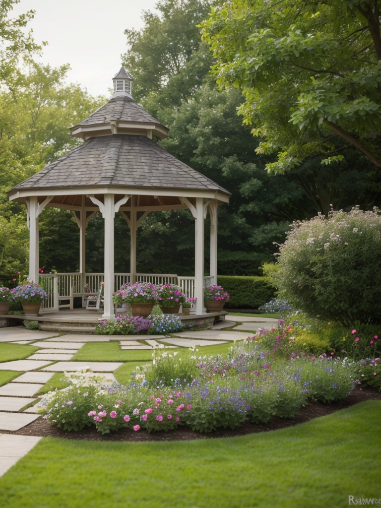 english-garden-style-backyard-manicured-lawns-colorful-flowerbeds-charming-gazebo