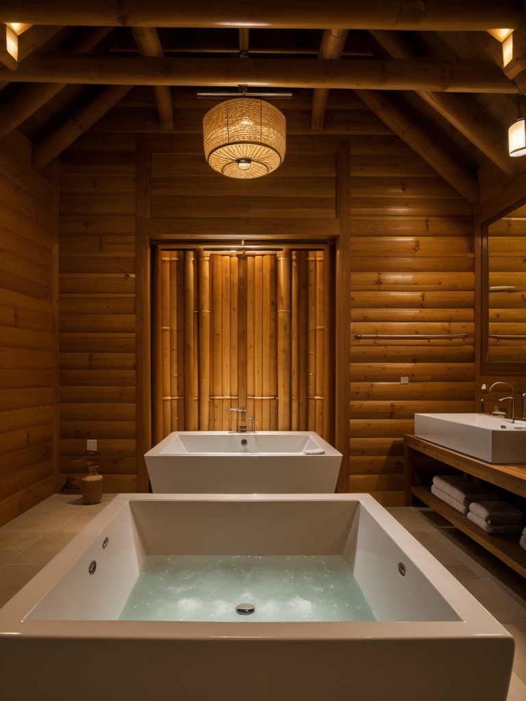 including-freestanding-bathtub-soothing-lighting-natural-elements-like-bamboo-stones
