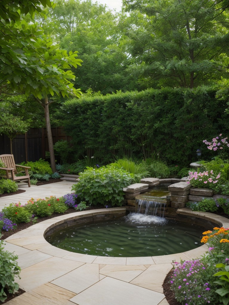 backyard-landscaping-ideas-lush-greenery-vibrant-flowers-serene-water-feature