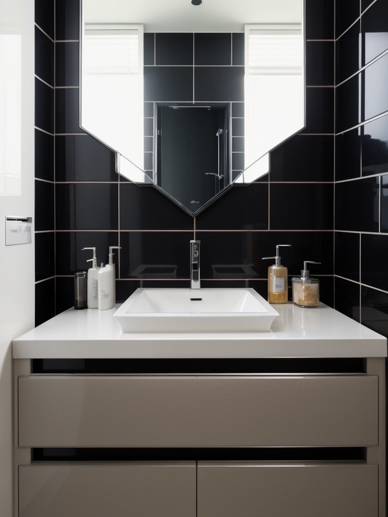 contemporary-bathroom-ideas-featuring-bold-geometric-patterns-glossy-finishes-cutting-edge-fixtures-achieving-sleek-futuristic-aesthetic