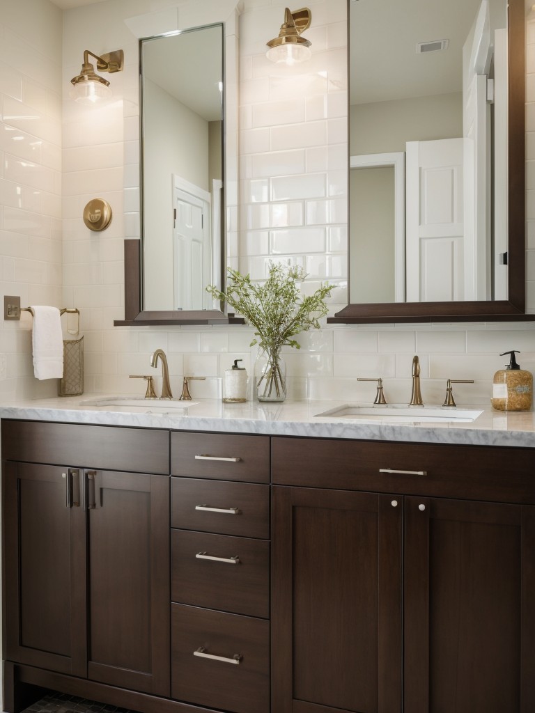 transitional-bathroom-design-ideas-that-blend-modern-traditional-styles-using-shaker-cabinets-subway-tile-backsplash-freestanding-vanity