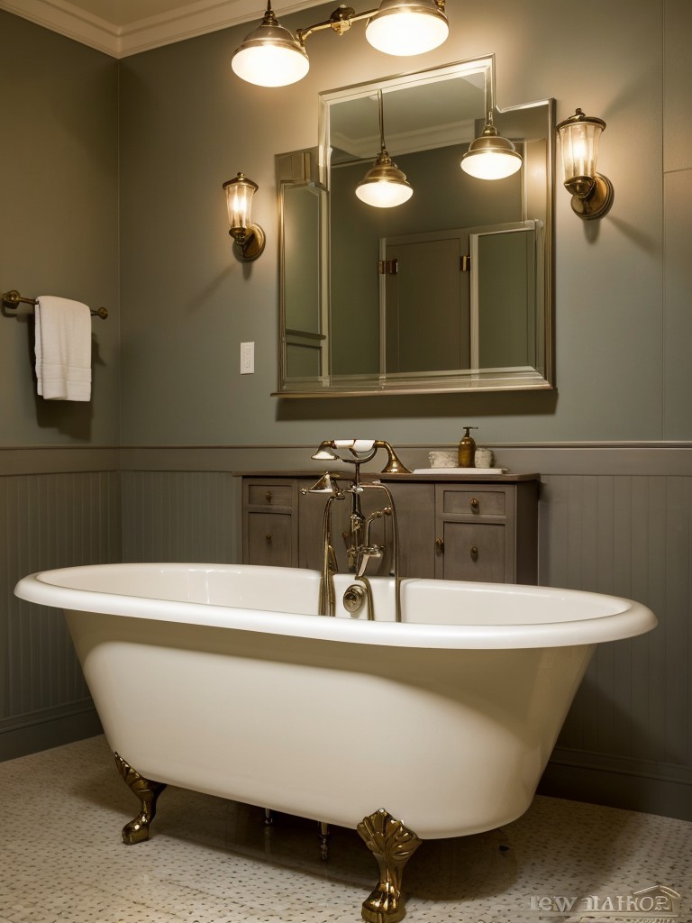vintage-bathroom-ideas-retro-inspired-fixtures-like-vintage-clawfoot-tub-art-deco-lighting-evoking-sense-old-world-glamour