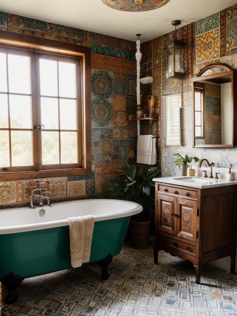 bohemian-bathroom-ideas-eclectic-patterns-unconventional-decor-pieces