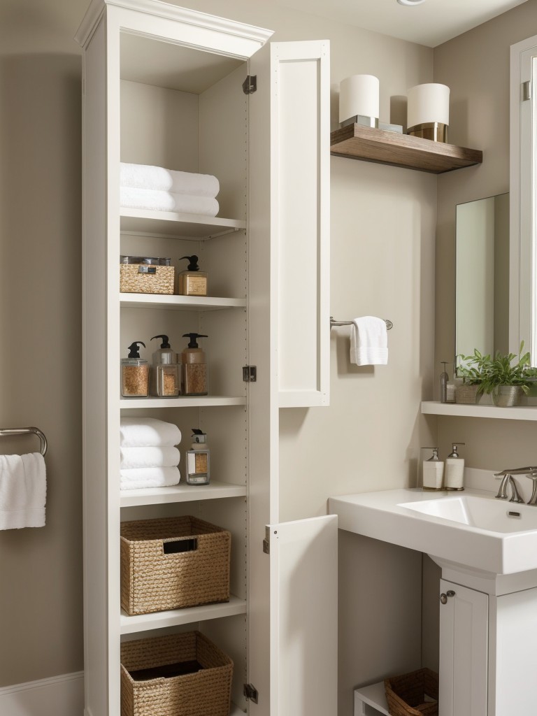 utilizing-vertical-space-tall-storage-cabinets-shelves-to-maximize-storage-capacity-small-bathrooms