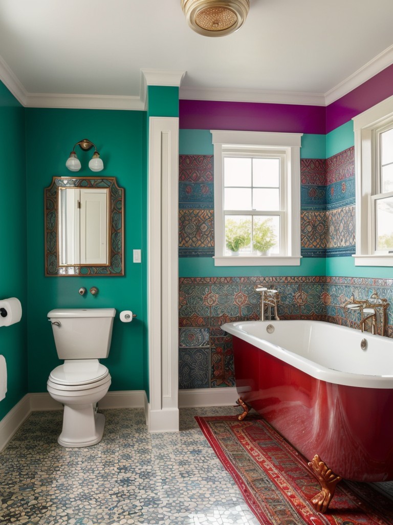 eclectic-bathroom-ideas-combining-various-design-elements-bold-patterns-unexpected-color-combinations-visually-exciting-space