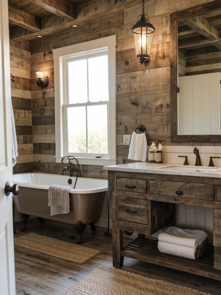 farmhouse-bathroom-ideas-incorporating-distressed-wood-shiplap-walls-vintage-inspired-fixtures-charming-rustic-atmosphere
