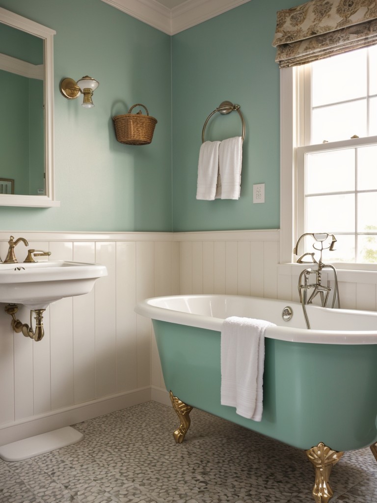 vintage-bathroom-ideas-embracing-retro-flair-using-classic-fixtures-vibrant-patterns-unique-accessories-to-create-nostalgic-charming-ambiance