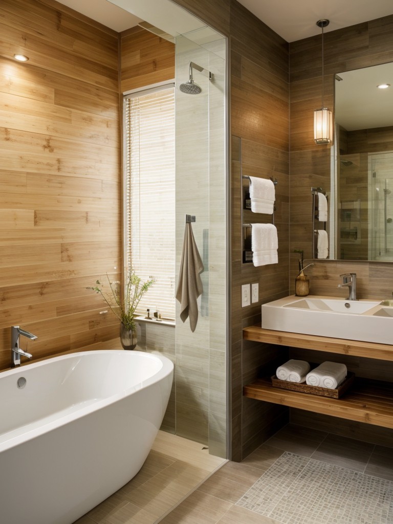 spa-inspired-bathroom-ideas-bamboo-accents-zen-color-scheme-waterfall-showerheads