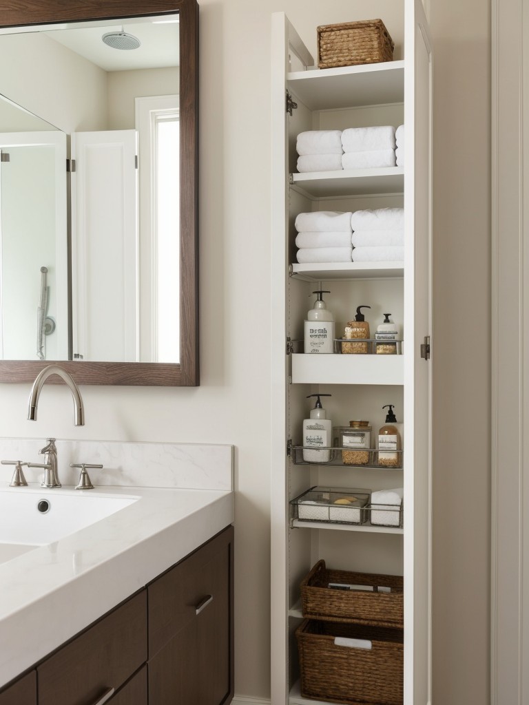 small-bathroom-ideas-space-saving-fixtures-mirror-cabinets-floating-shelves-extra-storage