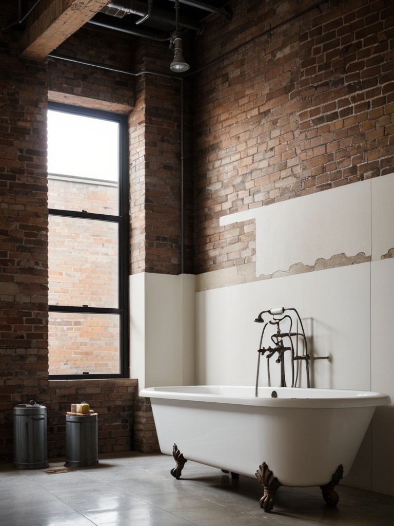 industrial-bathroom-ideas-exposed-brick-walls-metal-accents-raw-unfinished-elements-incorporating-salvaged-materials-utilitarian-fixtures