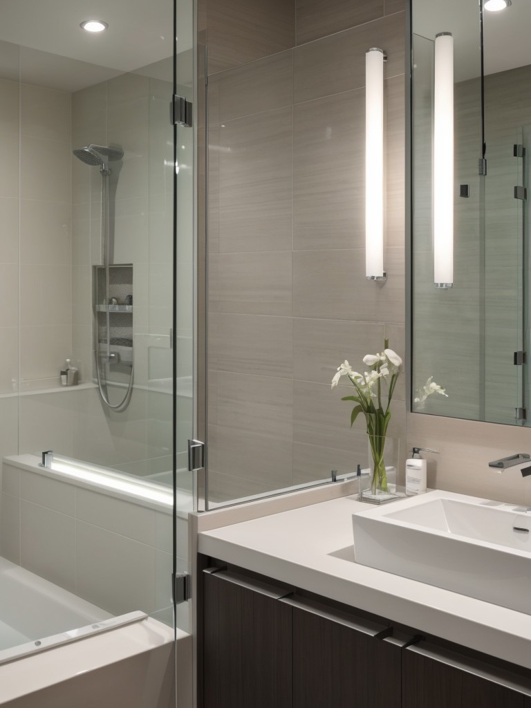 contemporary-bathroom-ideas-sleek-glass-shower-enclosures-led-lighting-high-tech-bathroom-fixtures