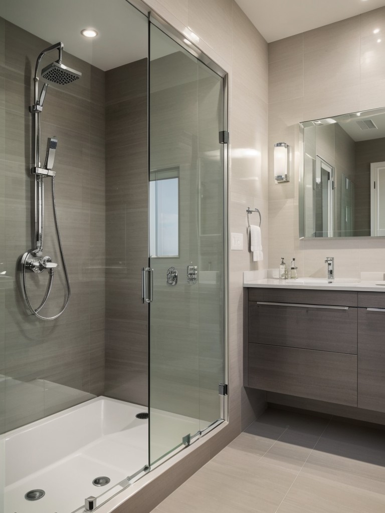 achieve-sleek-contemporary-look-incorporating-glass-metallic-elements-such-chrome-fixtures-glass-shower-enclosures