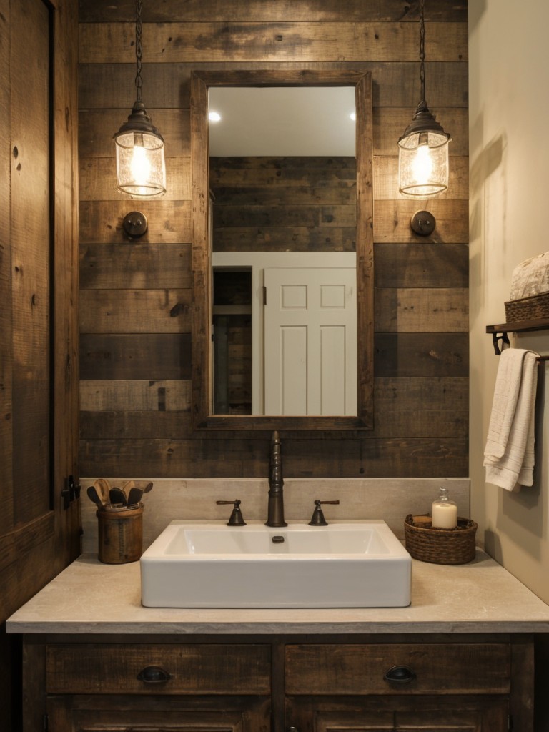 create-rustic-farmhouse-bathroom-distressed-wood-features-vintage-inspired-fixtures-cozy-atmosphere