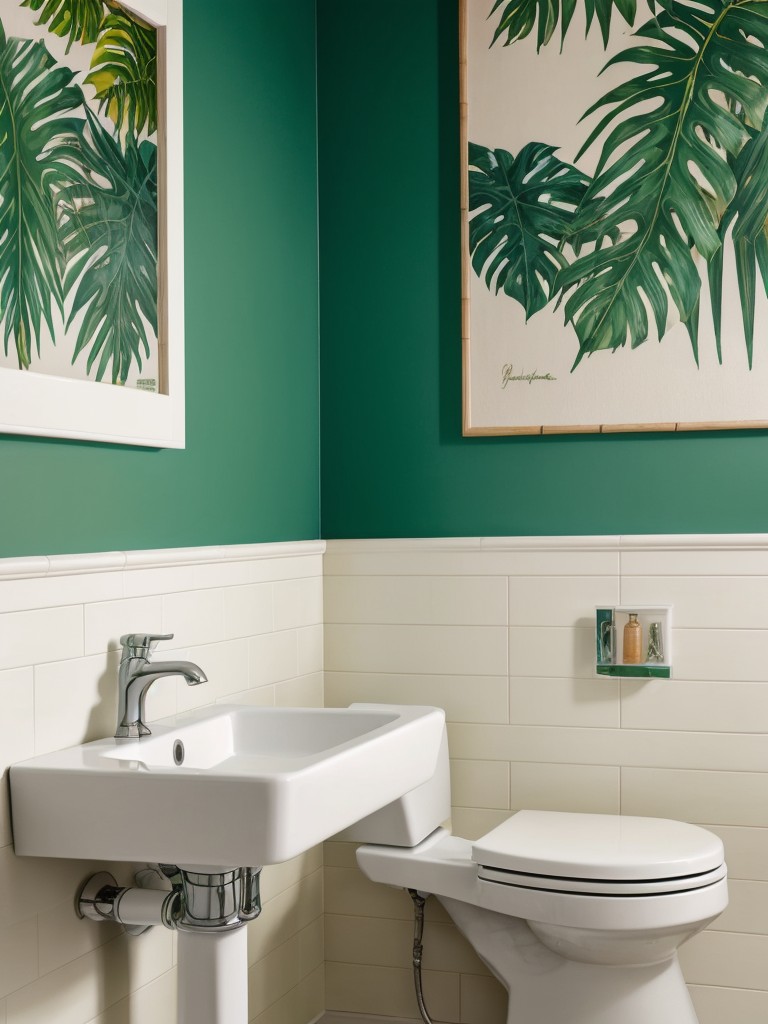 embrace-tropical-theme-vibrant-colors-palm-leaf-prints-bamboo-accents-to-bring-refreshing-vacation-like-vibe-to-your-bathroom