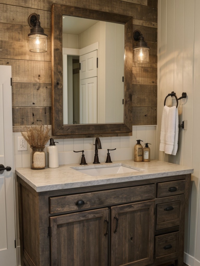 farmhouse-bathroom-ideas-rustic-country-inspired-design-featuring-distressed-wood-vanities-shiplap-walls-vintage-inspired-faucets
