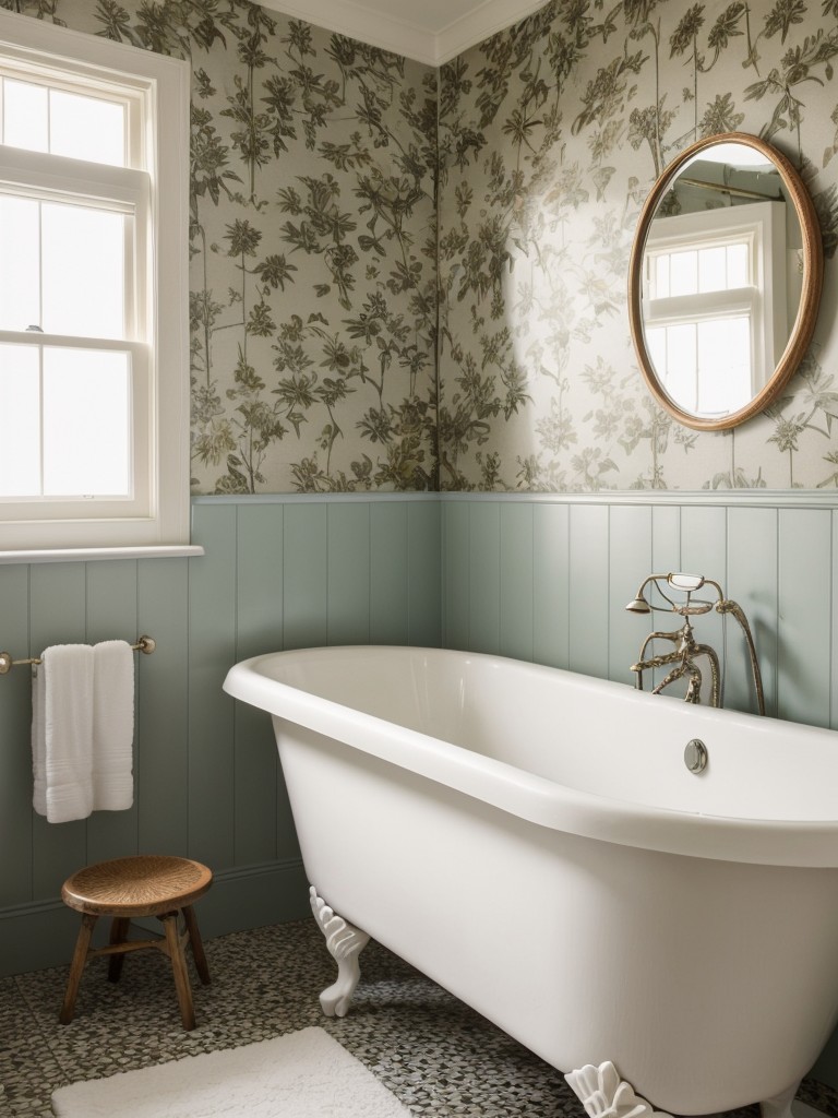 vintage-bathroom-ideas-classic-fixtures-retro-wallpaper-antique-accessories