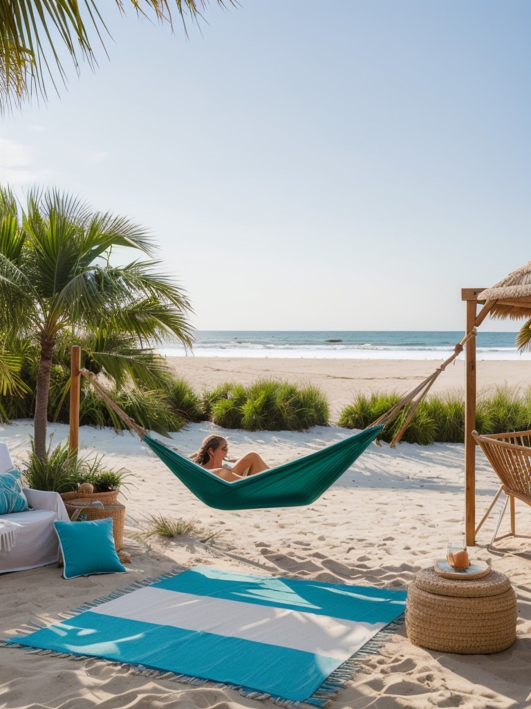 bring-beach-to-your-backyard-sandpit-hammocks-beachy-decor-coastal-retreat