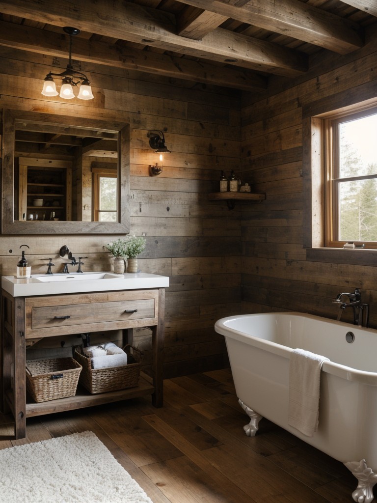 rustic-bathroom-ideas-natural-materials-exposed-wood-beams-cozy-farmhouse-inspired-decor