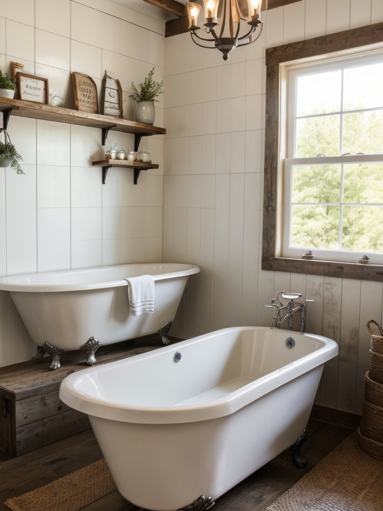 farmhouse-bathroom-ideas-rustic-charm-shiplap-walls-vintage-inspired-fixtures-like-clawfoot-tubs