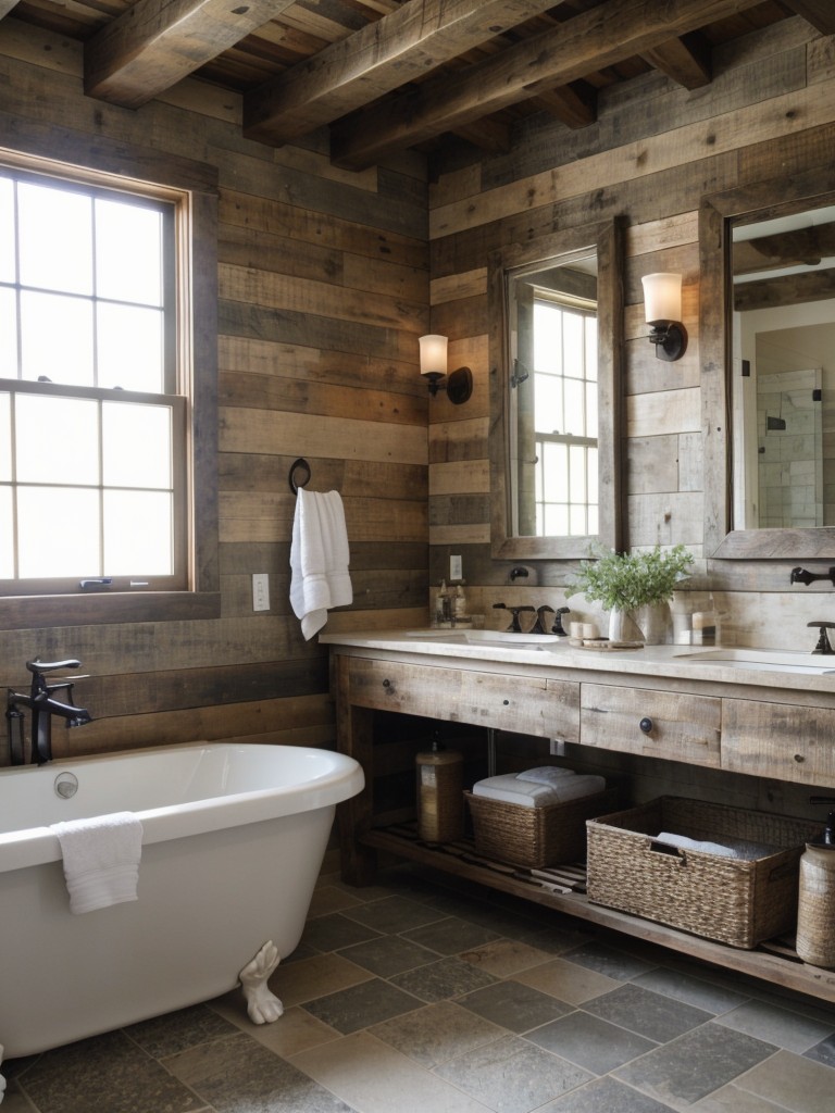 Rustic Elegance: Farmhouse Bathroom Inspiration for a Cozy Retreat ...