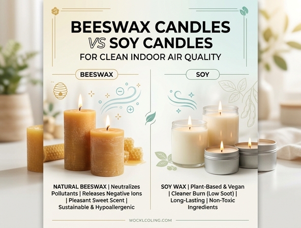 Beeswax vs. Soy Candles: Choosing the Healthiest Option for Clean Indoor Air Image