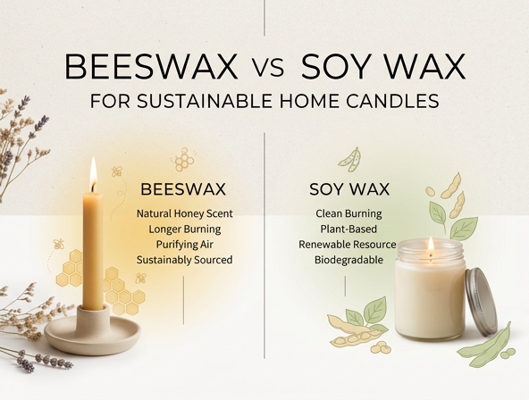 Beeswax vs. Soy Wax: The Best Eco-Friendly Candles for Your Sustainable Home Image