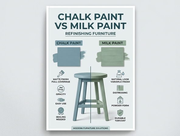 Chalk Paint vs. Milk Paint: Which Is Best for Refinishing Furniture? Image