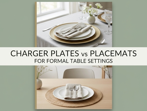 Charger Plates vs. Placemats: How to Style the Perfect Formal Table Setting Image