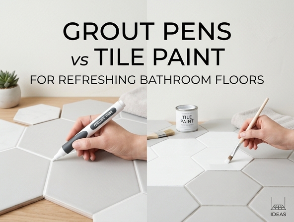 Grout Pens vs. Tile Paint: The Ultimate Budget DIY for Refreshing Bathroom Floors Image
