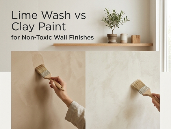 Lime Wash vs. Clay Paint: Which Non-Toxic Finish Is Best for Your Healthy Home? Image