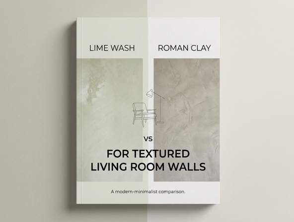Lime Wash vs. Roman Clay: Which Is Best for Textured Living Room Walls? Image