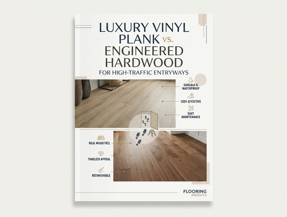 Best High-Traffic Entryway Flooring: Luxury Vinyl Plank vs. Engineered Hardwood Image